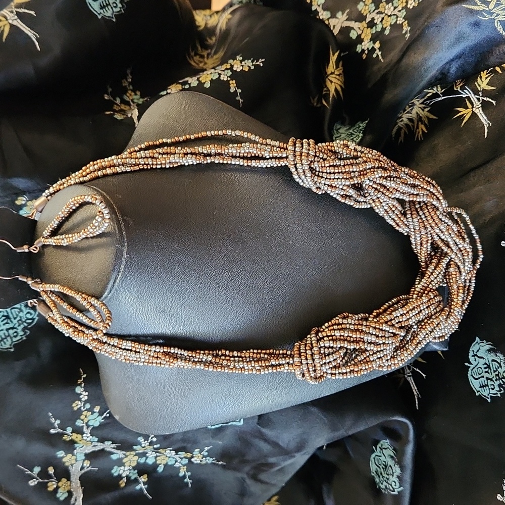 Paparazzi Seed Bead Necklace Set